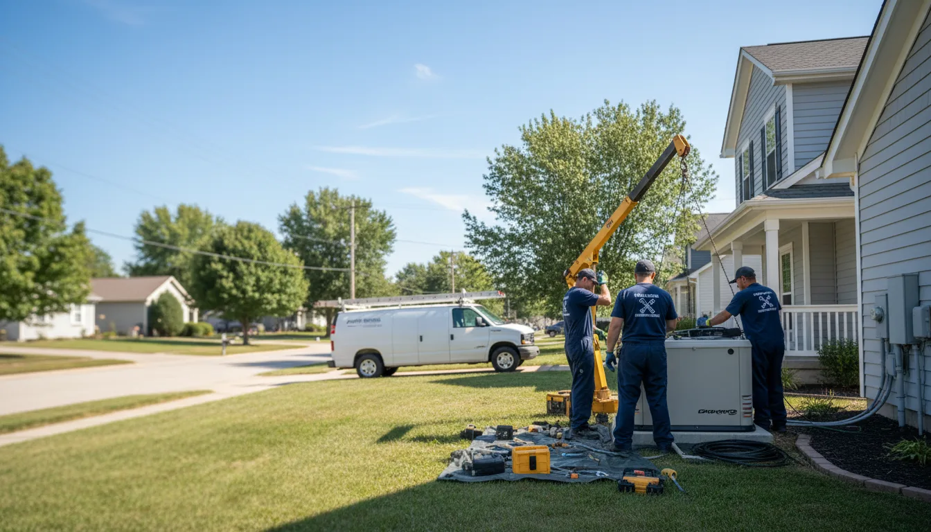 Generator Installation in La Harpe, KS near me